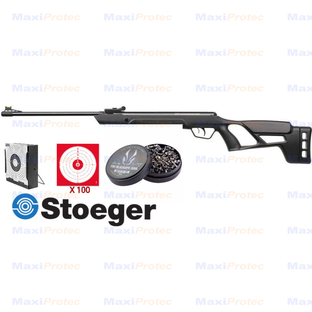 Carabine à Plombs Stoeger X3 - 7 Joules - Cal.4.5 mm - Lunette de visée 4x20