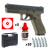 Pack pistolet Glock 17 Gen5 Battlefield Green CO2 cal. 4.5mm BBs 3 joules