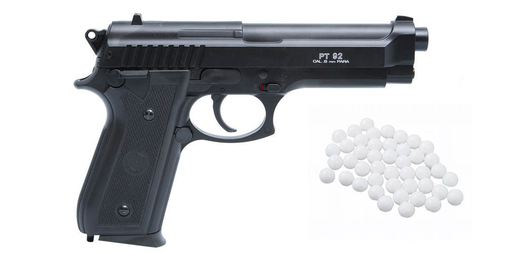 Pistolet à bille 6mm puissant, à co2 ou air comprimé, pour airsoft