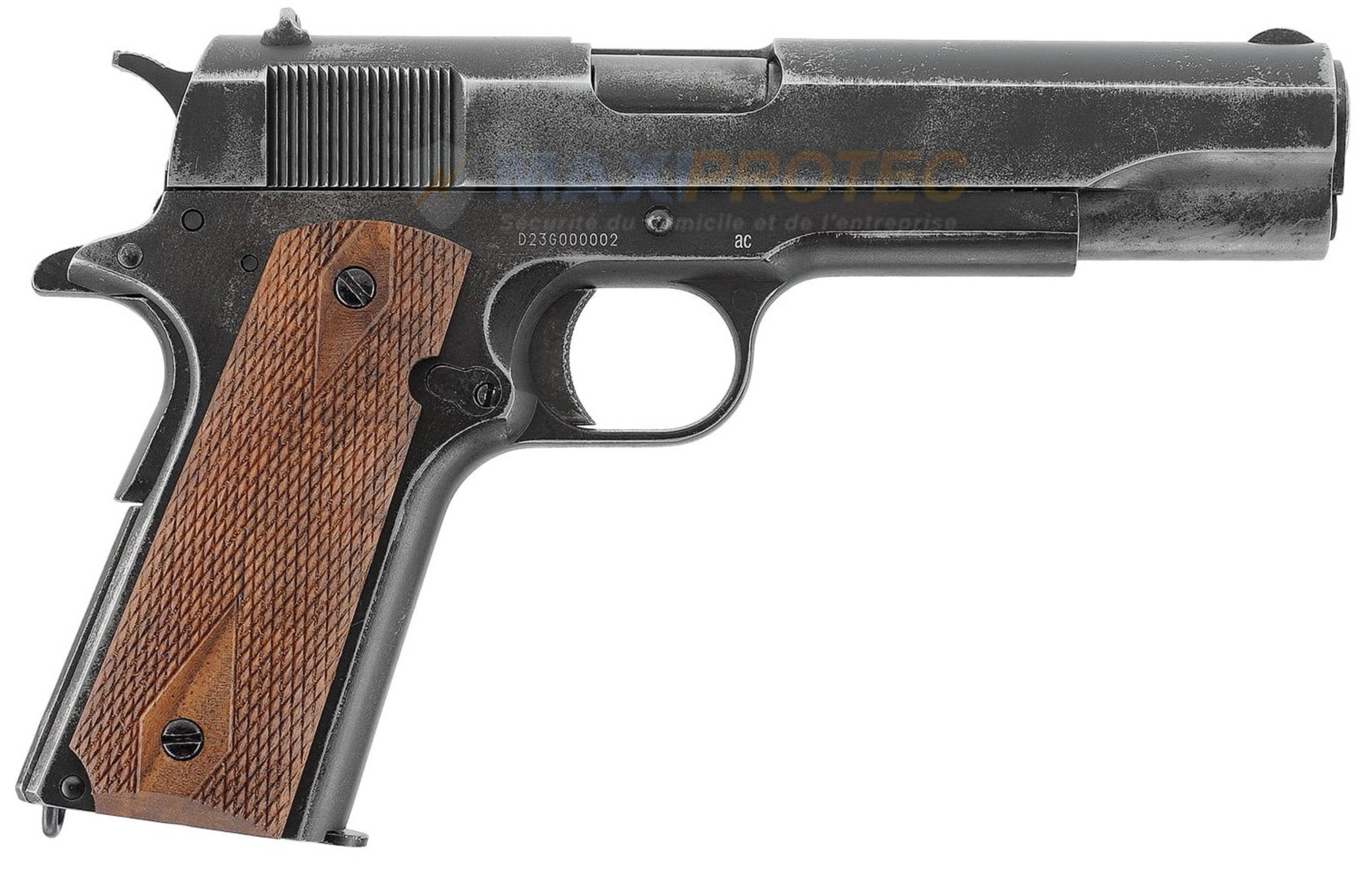 Sécurité et détails du pistolet Legends 1911
