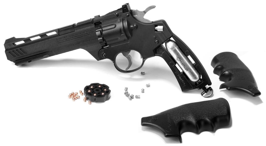 Réplique revolver billes/plombs Vigilante 357 Calibre 4.5mm - Crosman